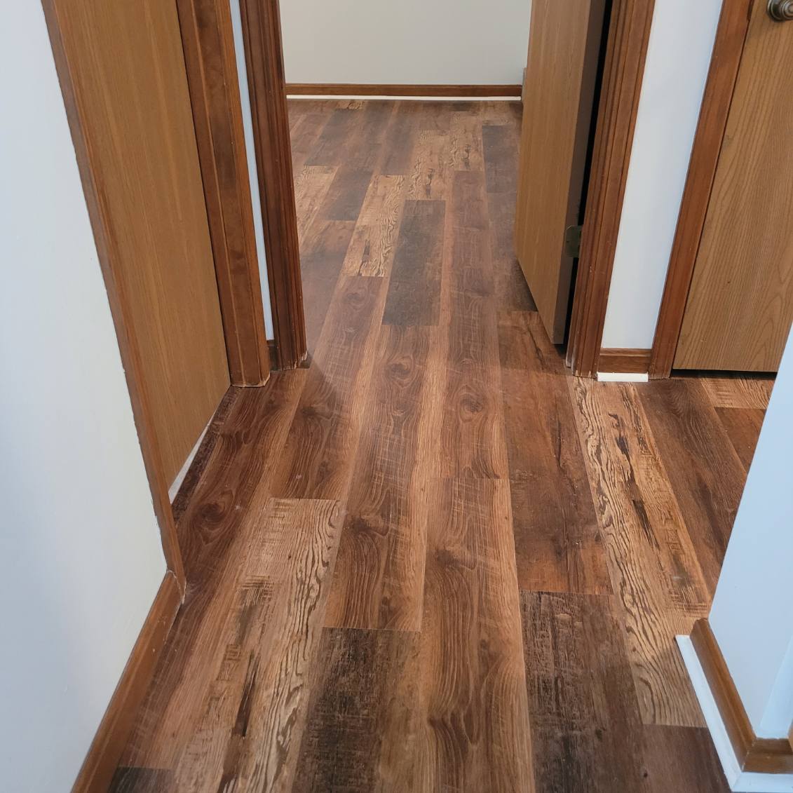 Vinyl Flooring Project